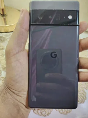 كوكل بكسل 6 برو ذاكره 128 نضيف موضح كل شي بالصور