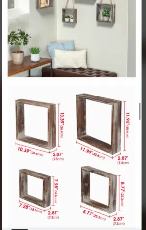 Decorative shelves for an upscale home  Description is imortant. رفوف ديكور للمنزل الراقي الوصف مهم
