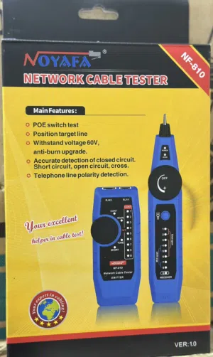 جهاز فحص كيبل الكات 6 التابع للكاميرات والمودم