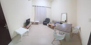 غرفة وصاله للايجار لمده شهرين