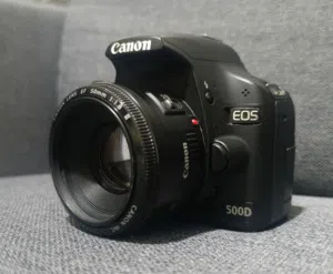 Canon 500D Body + Canon 50mm Lens – Ready to use