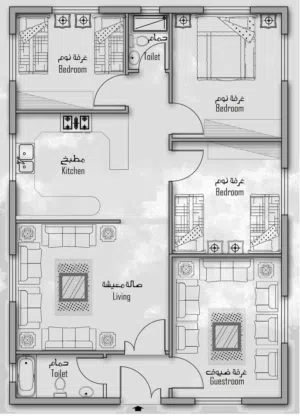250 m2 3 Bedrooms Apartments for Sale in Amman Zabboud