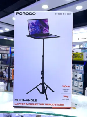 Porodo Multi-Function Stand Projector & Laptop