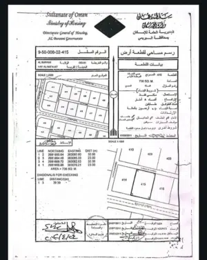 فرصة ذهبيه للإستثمار أو بناء منزل في موقع حيوي وقريب من جميع الخدمات