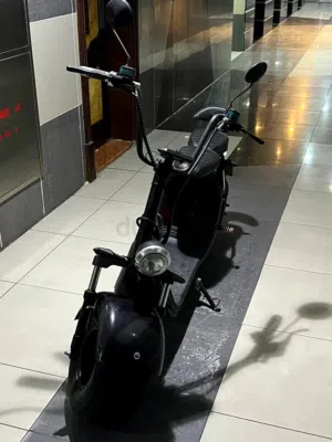 Fat-wheel Harley electric scooter in good condition