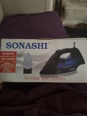 مكواة sonashi (steam iron) 2000w