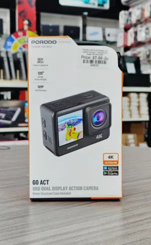 Porodo 4K action camera in Muscat / Brand New