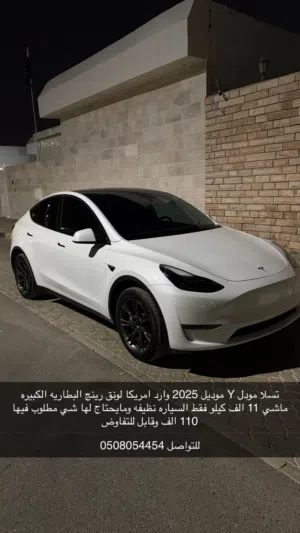 تسلا مودل Y موديل 2025