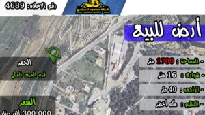 Residential Land for Sale in Amman Al Hummar
