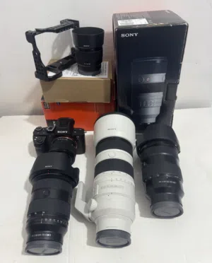Sony 70-200 GM II 24-70 GM II ( like new ) & I there is other Accessories for sala check Description