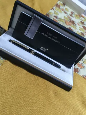 مونت بلانك اصلي ريشه ذهب عيار 14k