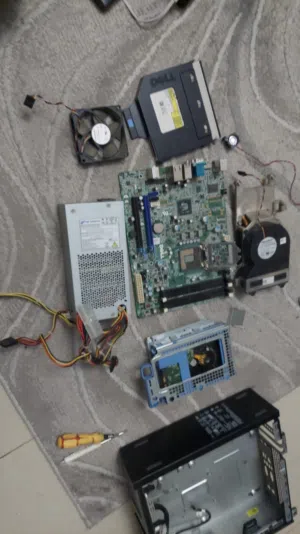 DELL PC PARTS RAM- 2 GB DDR3 X4 PSU -250W PSU MOTHERBOARD - LGA 1154 HEATSINK/COOLER - DELL STANDA