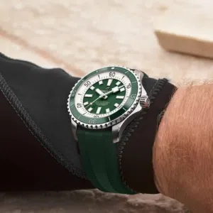 ساعة breitling اخضر كوبي وان طبق الاصل  اعاى نسخة تقليد