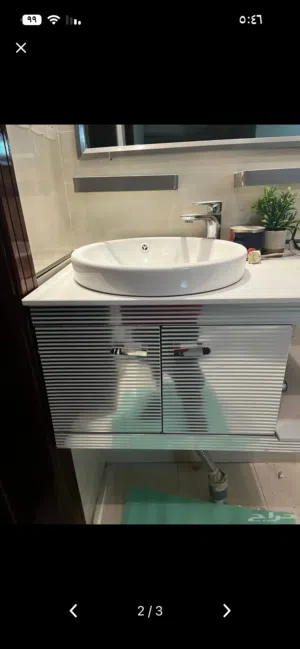 غساله خزف للبيع بأدراج لامعه