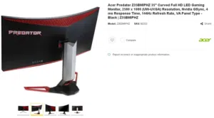 ACER Predator With DX-Racer Gaming Table