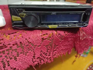 مسجل JVC شغال فلاشة AUX صوت صافي دقة حلوه مشاءالله