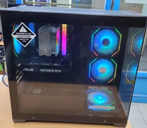 للبيع بي سي جيمنق Core i5 12Gen256M.2 ssd+1TB /16Ram/3050 6GB RTX جديد مع الكرتون
