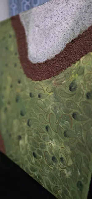 Acrylic Painting [Green Color] Texture
