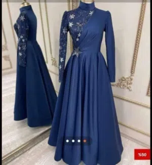 فستان تركي من موقع مودنيسا بحالة ممتازة