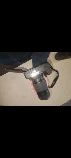 كانون 750d مع عدسة 55_250
