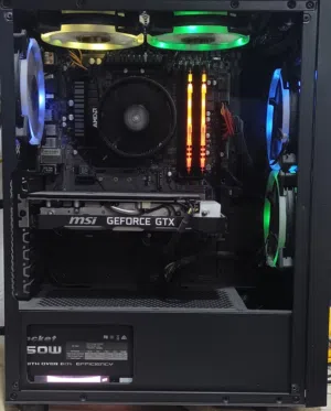 تجميعة pc كارت من msi 1660super معالج Ryzen 5 3600