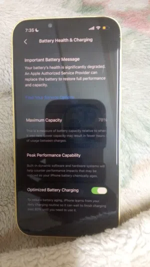 iPhone 14 yellow آيفون 14 اصفر