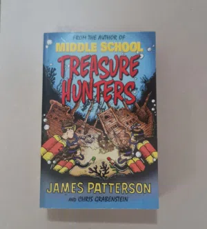 Treasure Hunters, written by James Patterson Location: Tageer Finance Flat No. 107, Alkhwair, Muscat