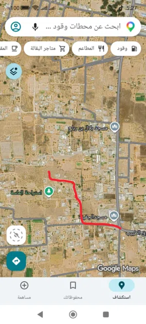 ارض للبيع مساحتها 1815 متر