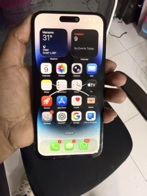 Iphone 14 pro max 128GB phone work good