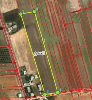 18500م قوشان مستق حوض جبيل الغربي قرب طريق الصوامع بسعر لقطة 16د/م