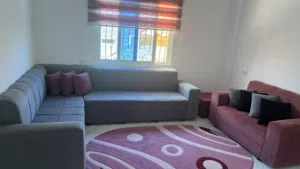 طقم كورنر حرف L مع مجوزة
