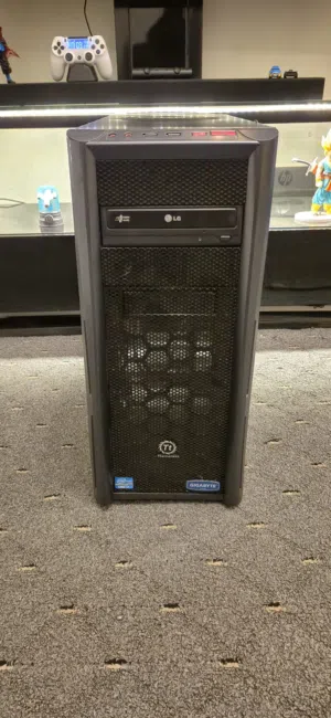 Pc case with motherboard almost brand new budget