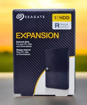 هارد خارجي واحد تيرا جديد ماركة Seagate أصلي متوافق مع الكومبيوتر لابتوب بلايستيشن 4 & 5 والاكس بوكس
