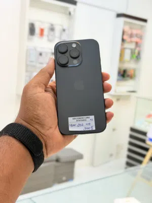 Used Apple iPhone 16 Pro 256GB in Black - Excellent Condition 90+ battery