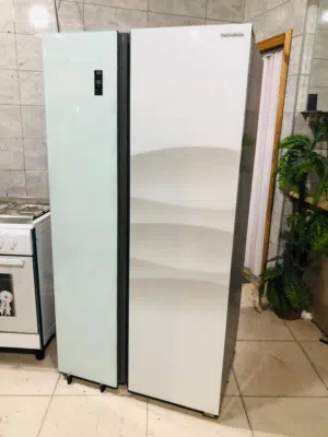 ثلاجة بابين