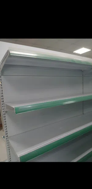 شلفات سوبر ماركت درجه اولئ 6 حبات دبل و2 سنجل مع مال فواكه عدد 2 واستاندات سيبس وعلاقات كماليات 5