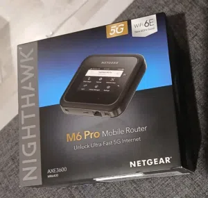 للبيع راوتر نتجير m6 pro 5G اقوى راوتر بالعالم لا تدور بعده ابد