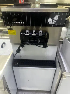 Ice cream machine with 2 compressors for sell