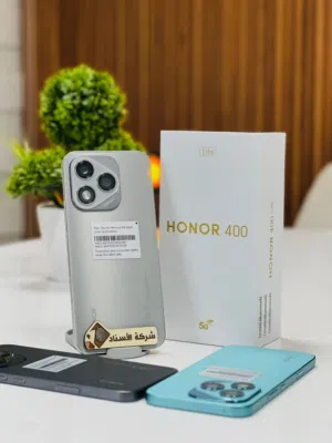 جهاز مشغل أيام Honer 400 5G leit رام 16 جيجا 256 مكفول بالشركة متوفر توصيل وهدية