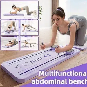 لوح بيلاتس للتمارين المنزلية بشاشة رقميةيمنحك إمكانية الوصول إلى أكثر من 30 تمرين مبتكر لتدريب كامل