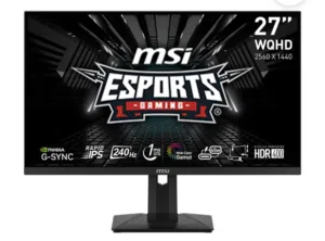 MSI G274QPX 27” WQHD Rapid IPS 240Hz Gaming Monitor(NEW)