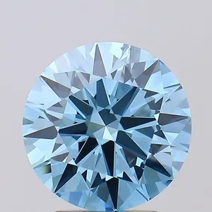 الماسه موزنايت جودة عاليه 5.35 قيراط F