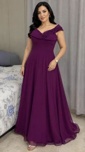 فستان سهرة