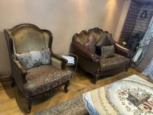 غرفة سفرة+ غرفه نوم + نيش + 2 صالون مودرن كلاسيك للبيع