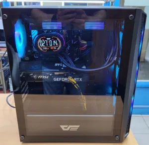 للبيع بي سي جيمنقCorei5/14Gen /16GB ram/256Ssd+1TB /3060 Ti RTX 8 GB كالجديد لون أسود