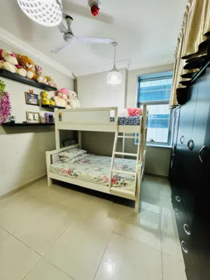 One fully furnished bedroom is available in our family apartment for indian executive professionals