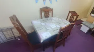 Dining Table with 4 Chairs for sale