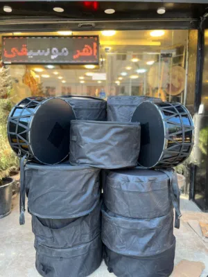 طبل عرقسوسي الاصلي جديد  مع شنته وعصي