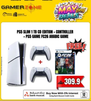 PS5 SLIM 1TB DISC EDITION BUNDLE OFFER. INSTALLMENT OPTION AVAILABLE