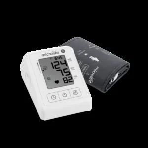Microlife electronic blood pressure monitor with diabetes test device